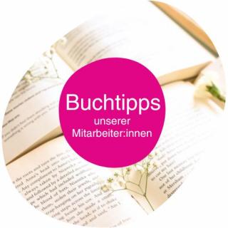 Auf dem Bild ist links ein magentafarbener Kreis mit den Worten 